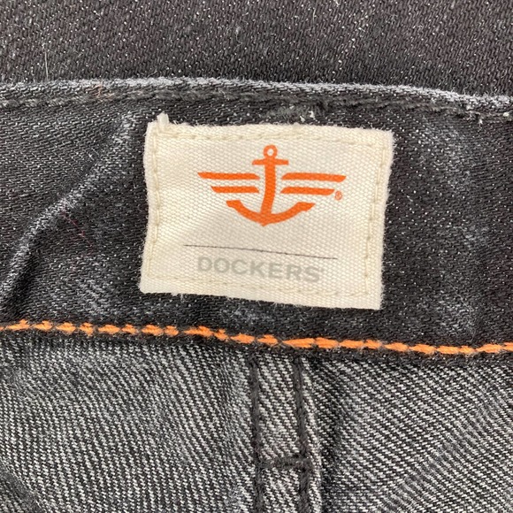 Dockers Straight Fit Black Jeans 40” x 32” - Picture 9 of 12